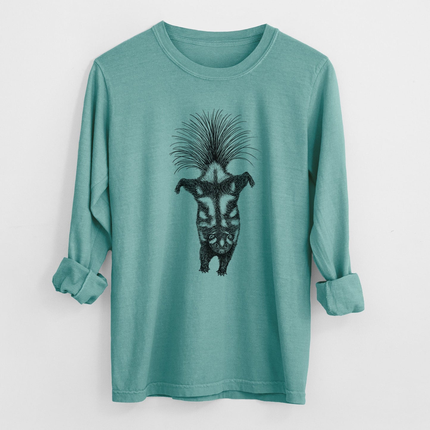Eastern Spotted Skunk - Spilogale putorius - Heavyweight 100% Cotton Long Sleeve