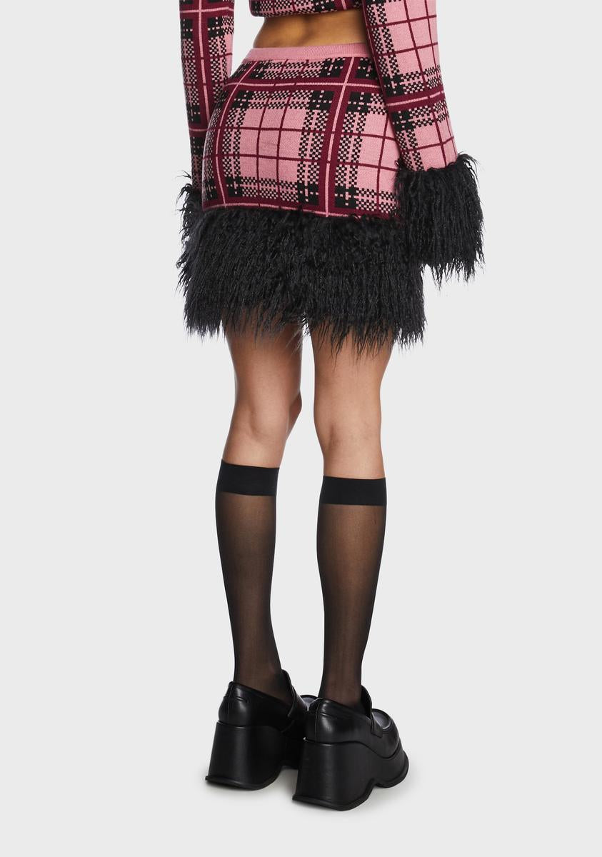 Brat Plaid Skirt