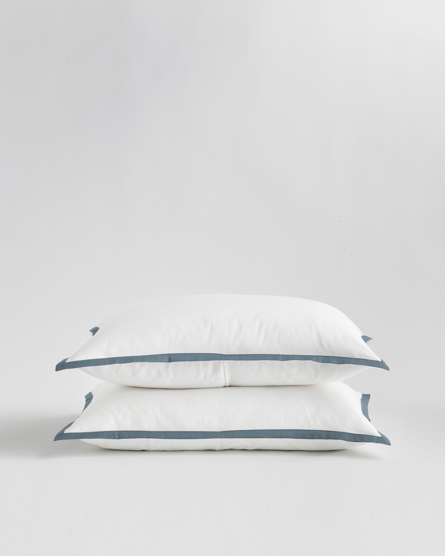 Classic Organic Percale Border Sham Set