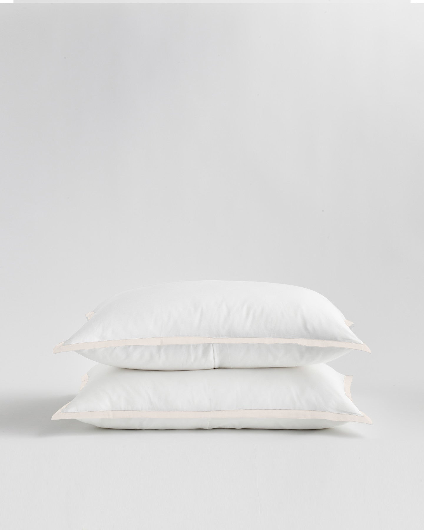 Classic Organic Percale Border Sham Set