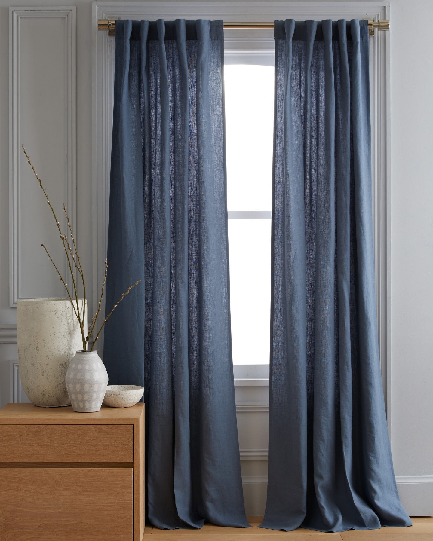European Linen Curtain