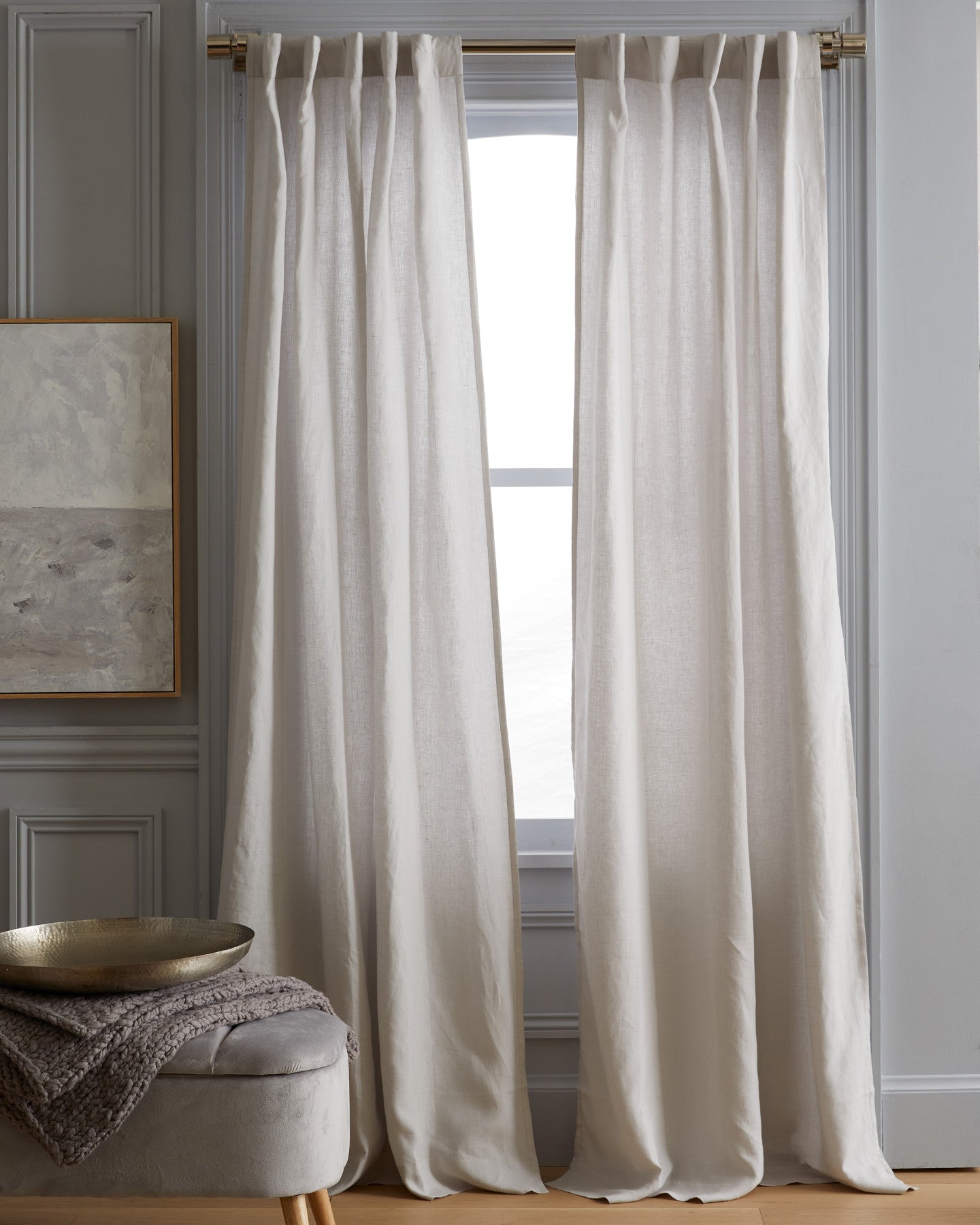 European Linen Curtain