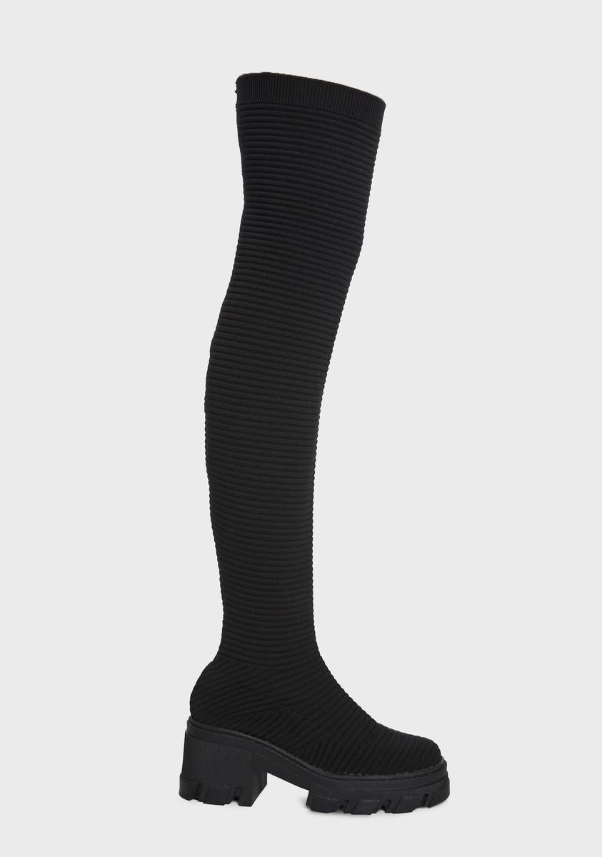 Forever A Spy Thigh High Boots