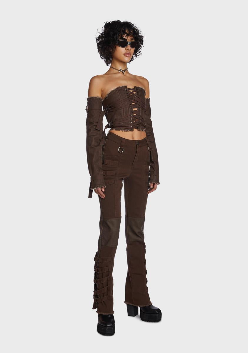 Echo Strappy Twill Pants