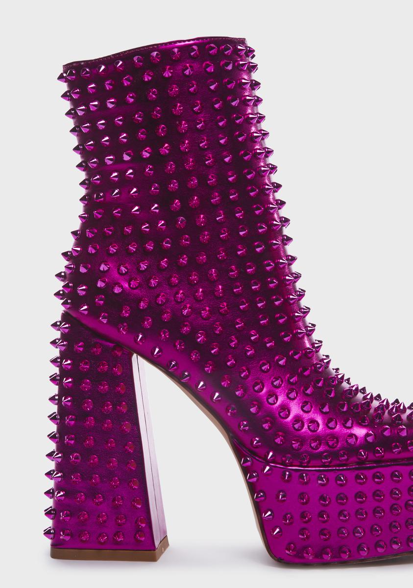 Cora Spiked Platform Boots