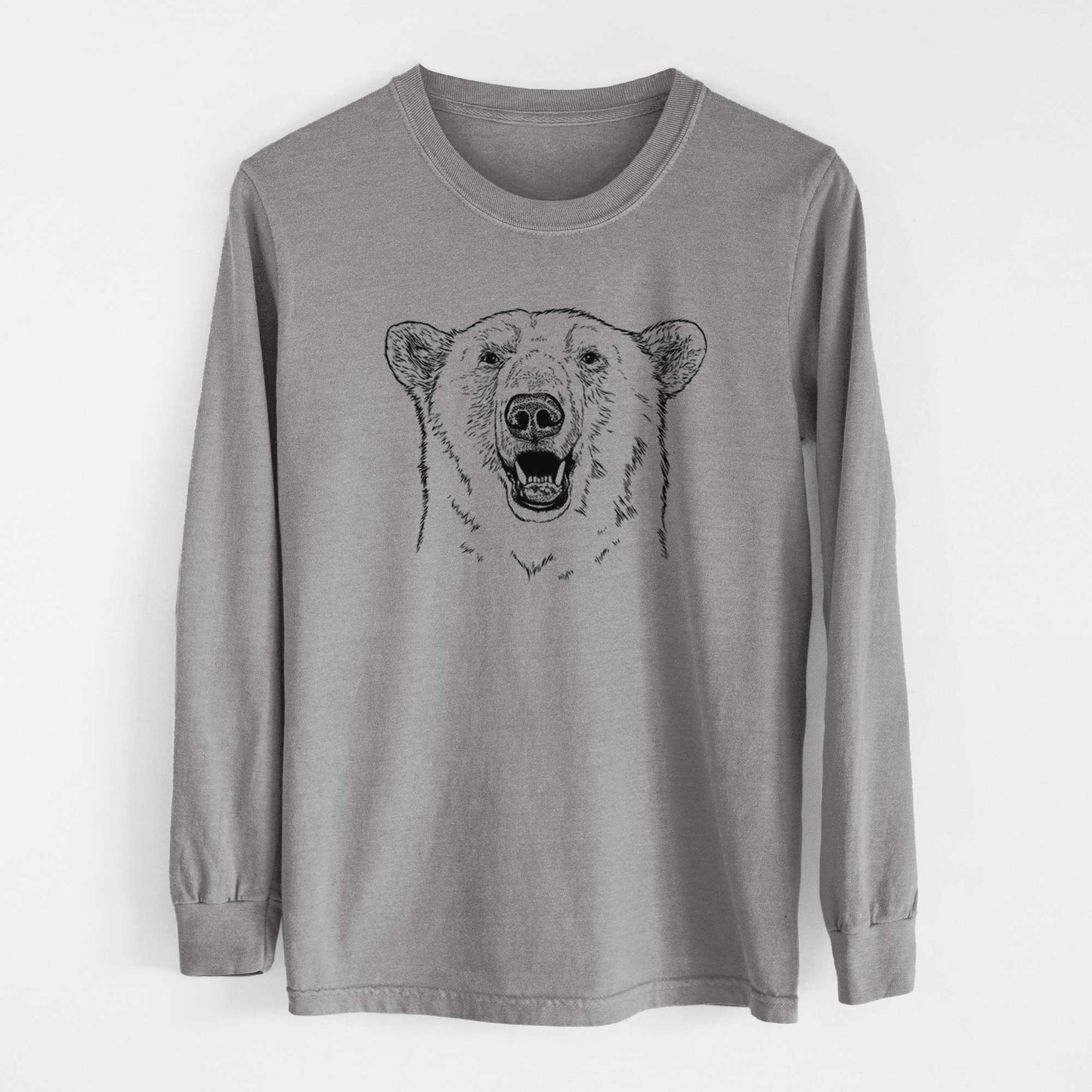 Ursus Maritimus - Polar Bear - Heavyweight 100% Cotton Long Sleeve