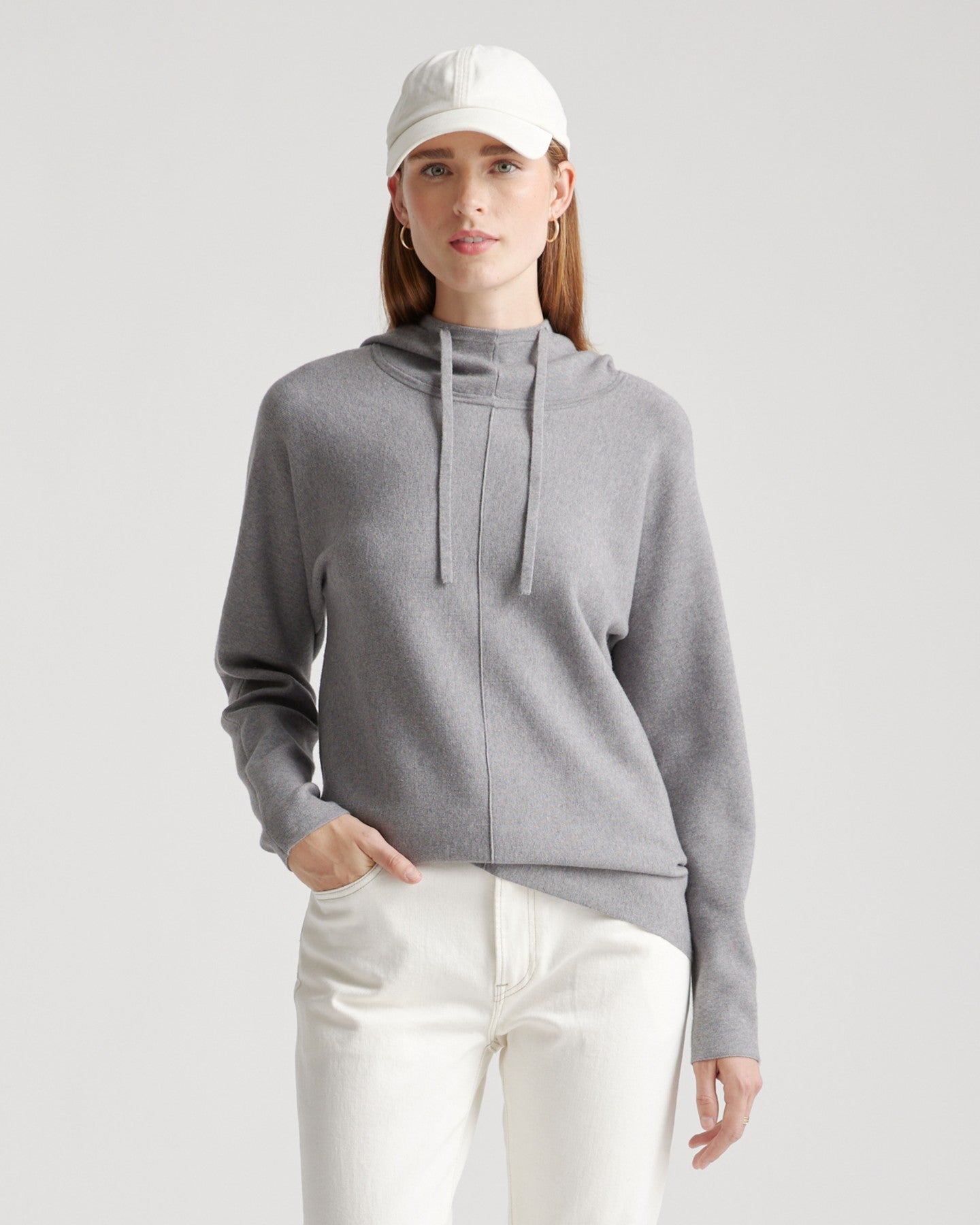Eco-Knit Milano Stitch Pullover Hoodie