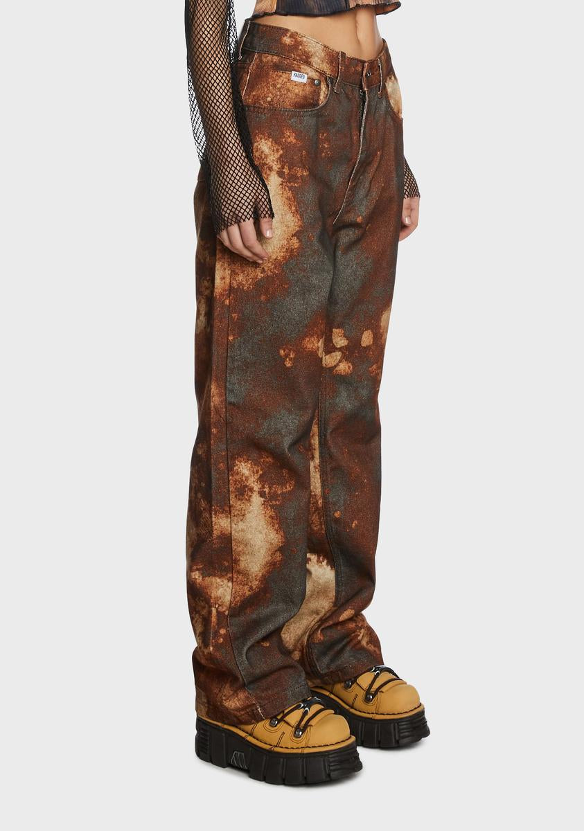 Tie Dye Dad Jeans