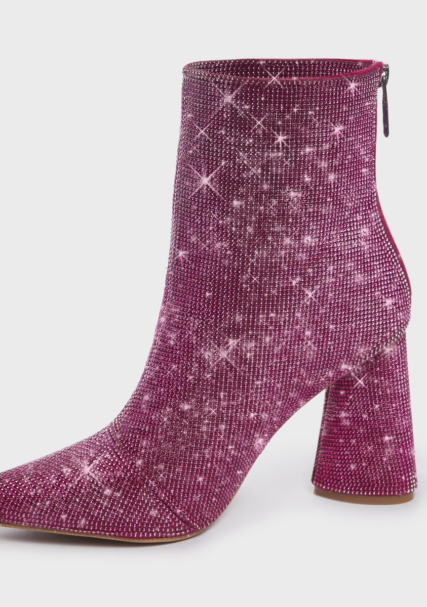 Candy Light My Way Ankle Boots
