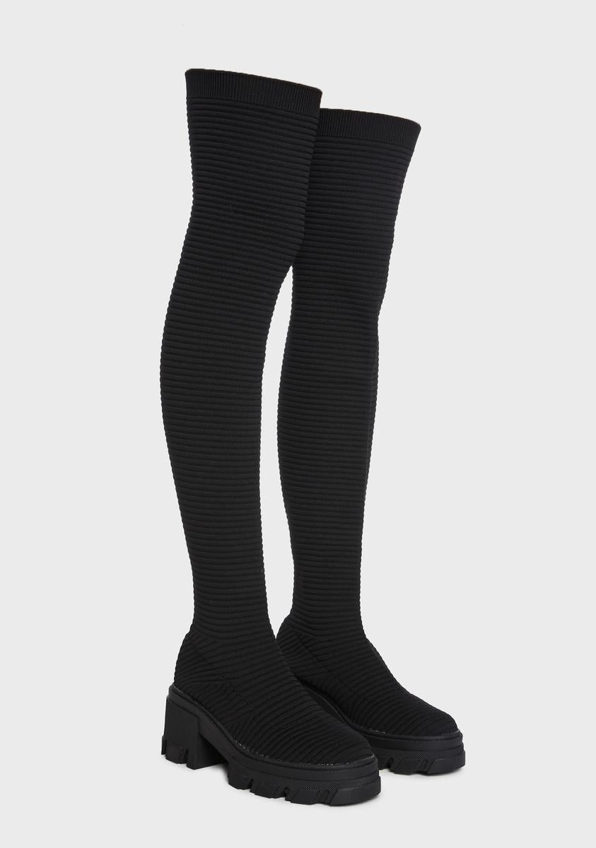 Forever A Spy Thigh High Boots