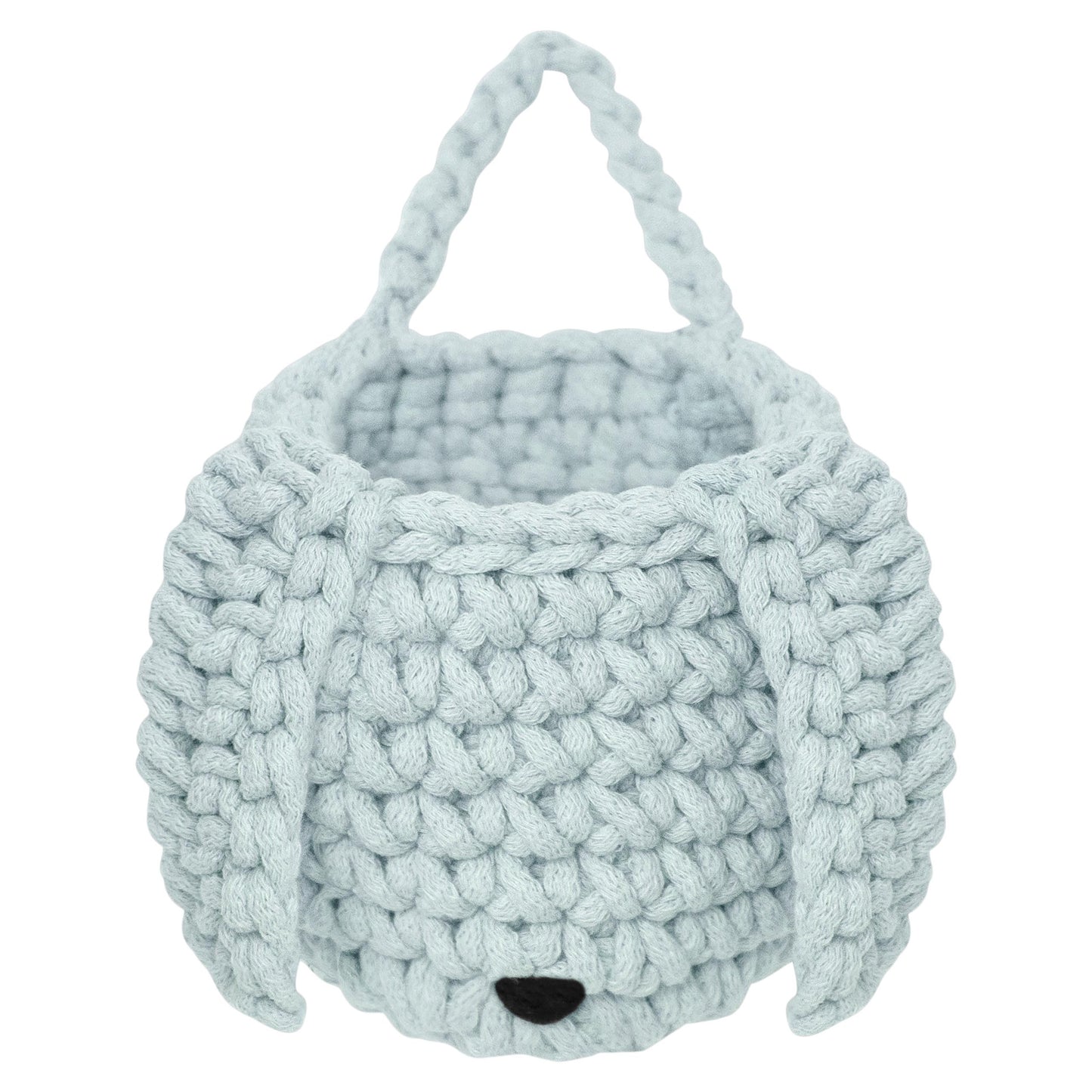 Crochet Bunny Basket | MARL MINT