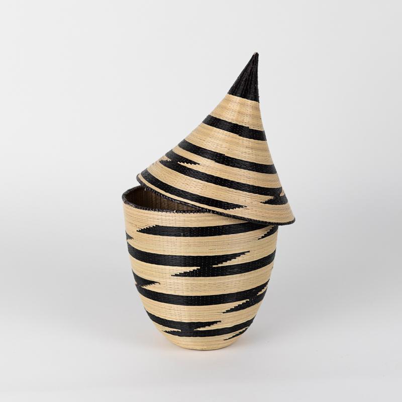 Azizi Life Traditional Grass Peace Basket woven Azizi Life