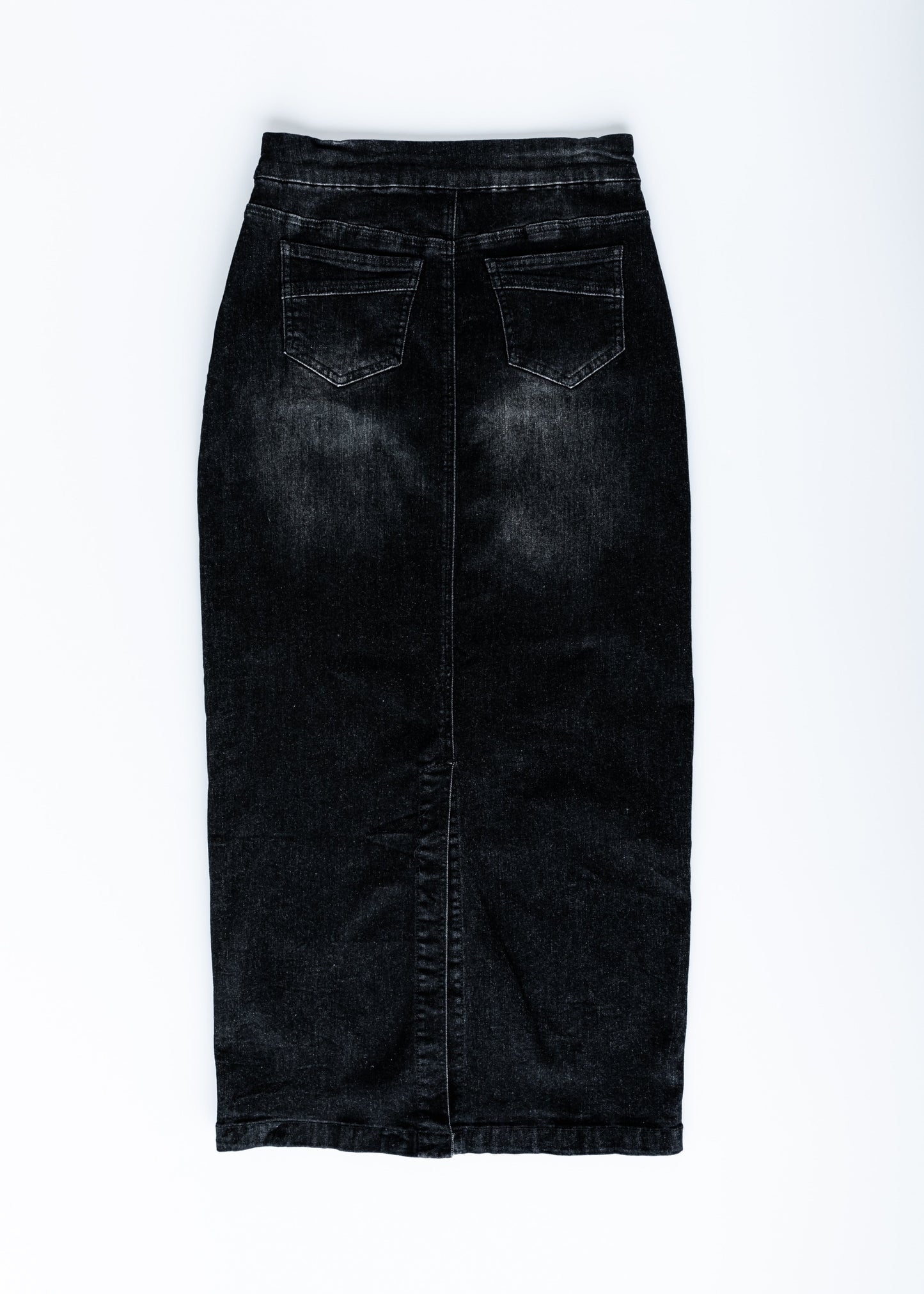 Donna Black Denim Skirt - FINAL SALE