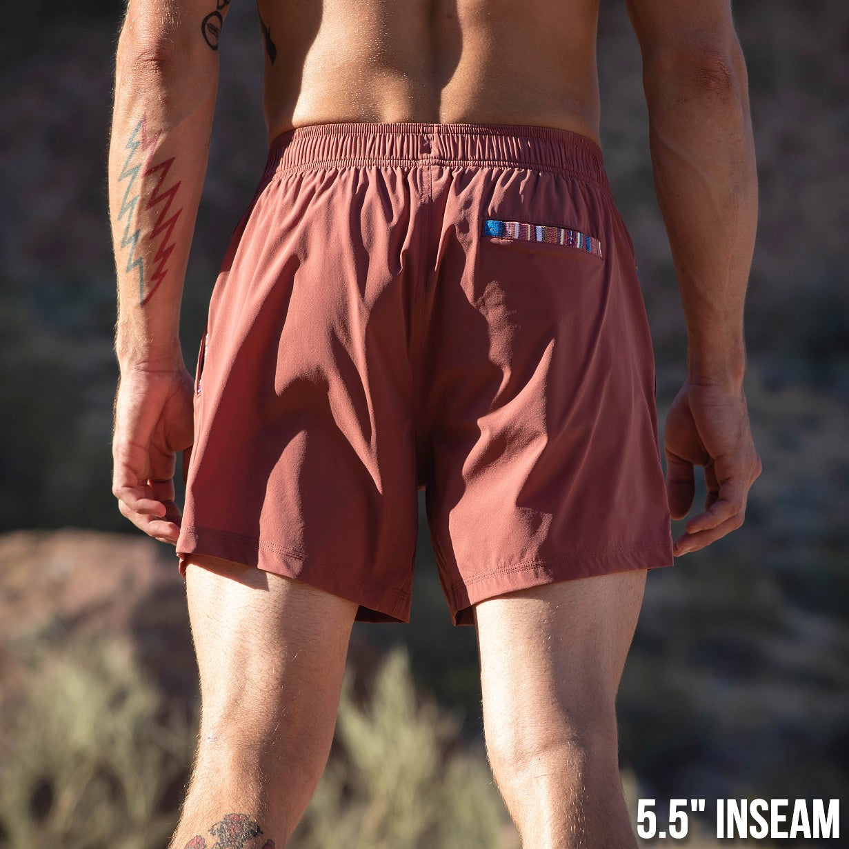 Flow Short (Athletic) - Sedona 5.5" & 7" - Linerless