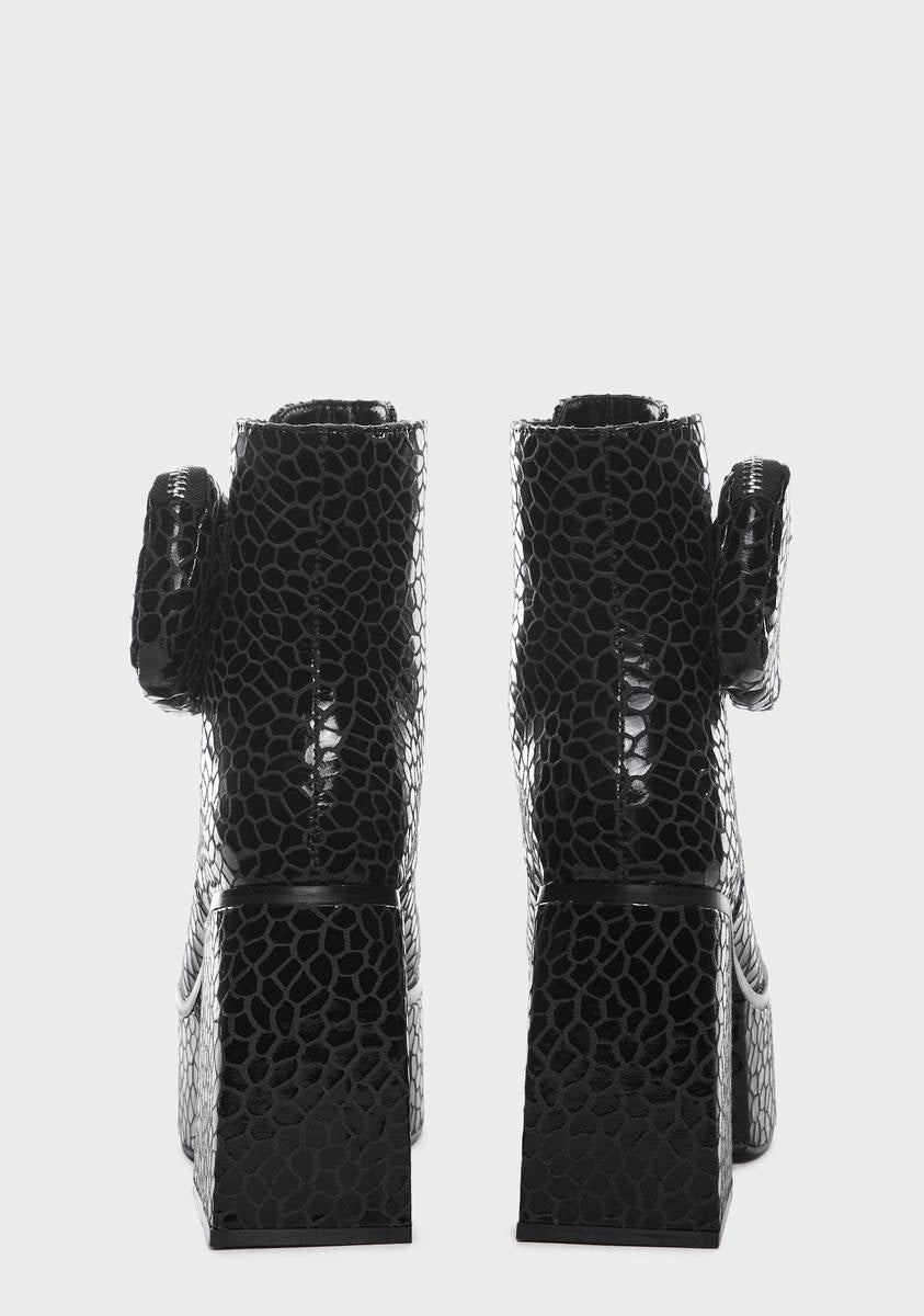 Croc Update My Socials Platform Boots