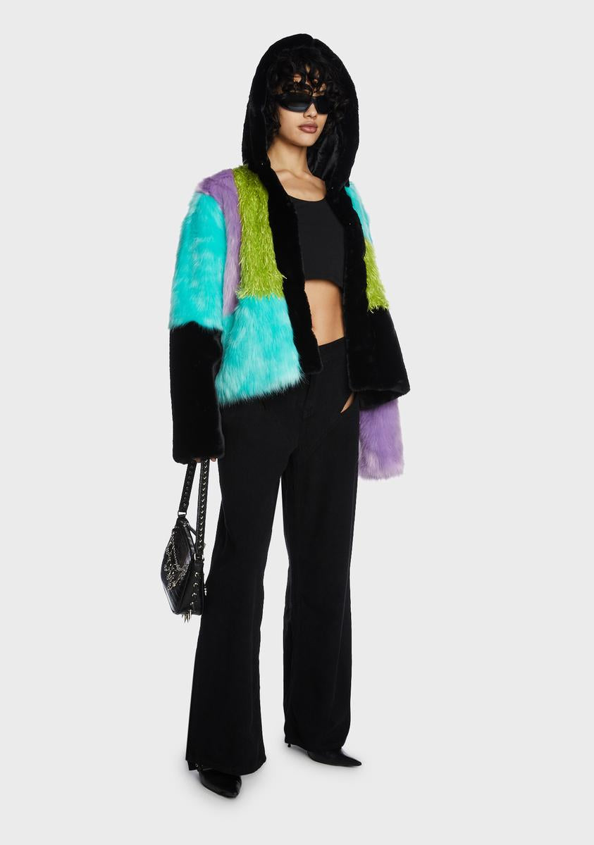 Brat Faux Fur Jacket
