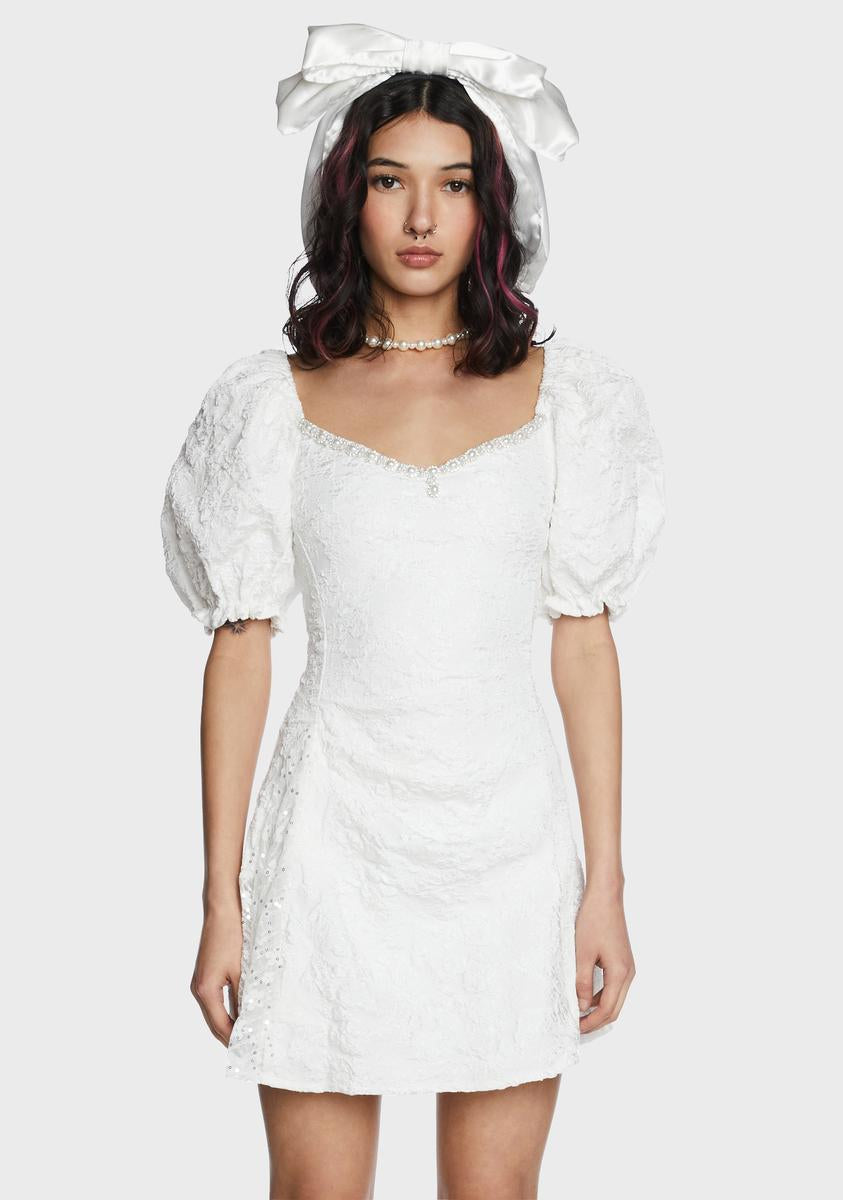 Clear Intentions Mini Dress