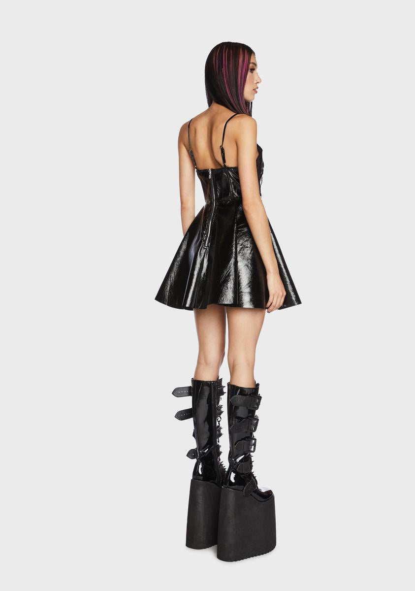 See You Never Skater Dress