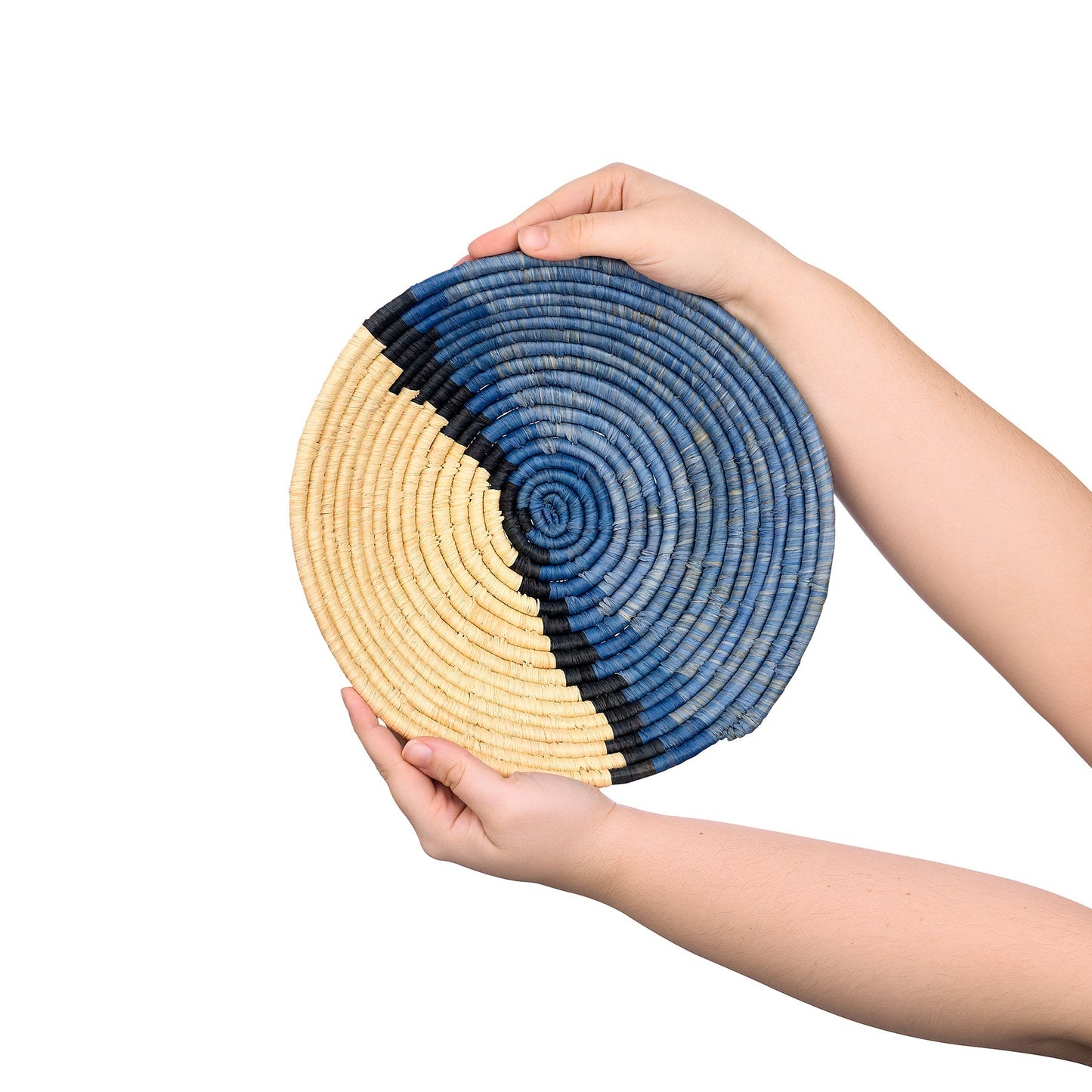 Coastal Minimalism Woven Small Bowl - Calming