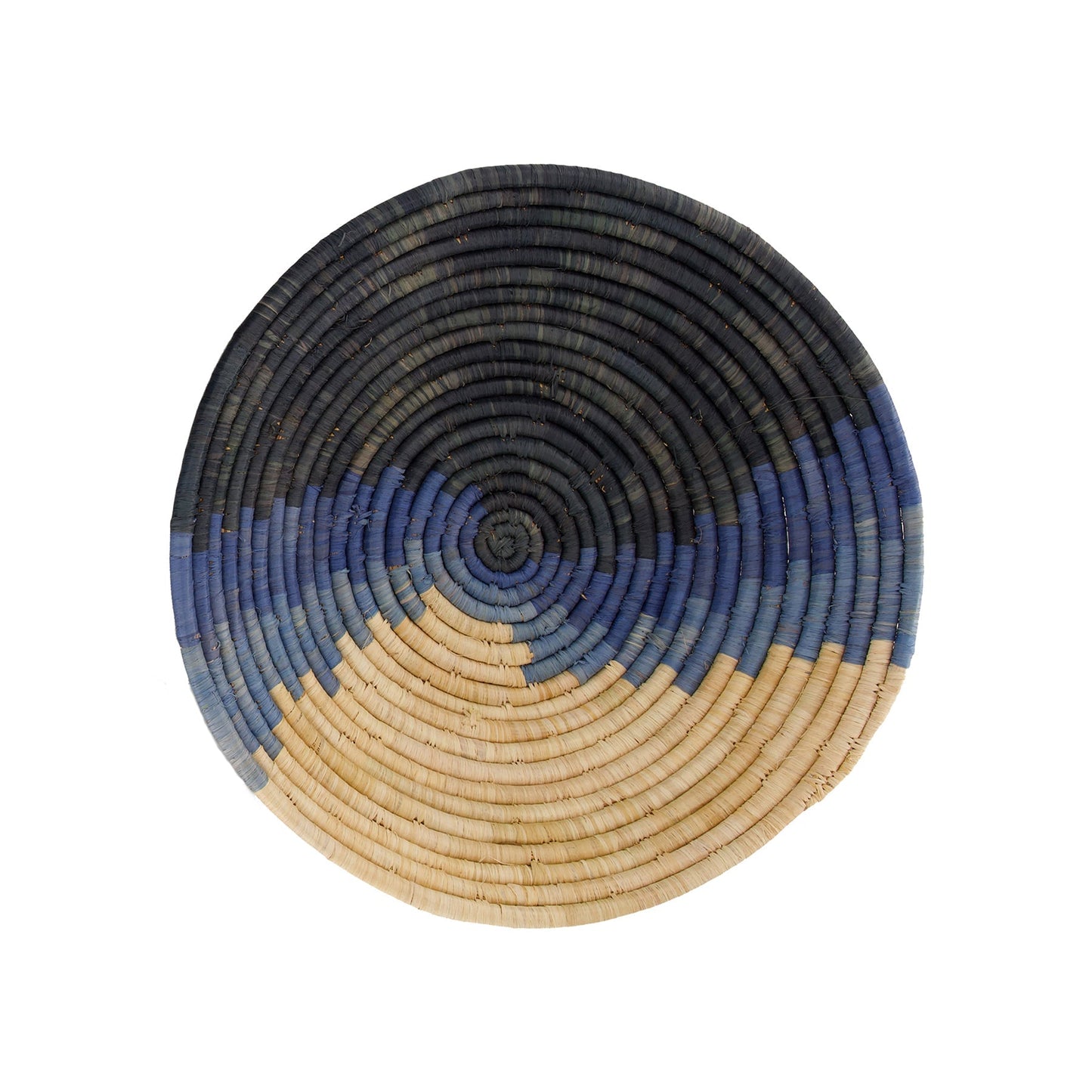 Coastal Minimalism Woven Medium Bowl - Calming