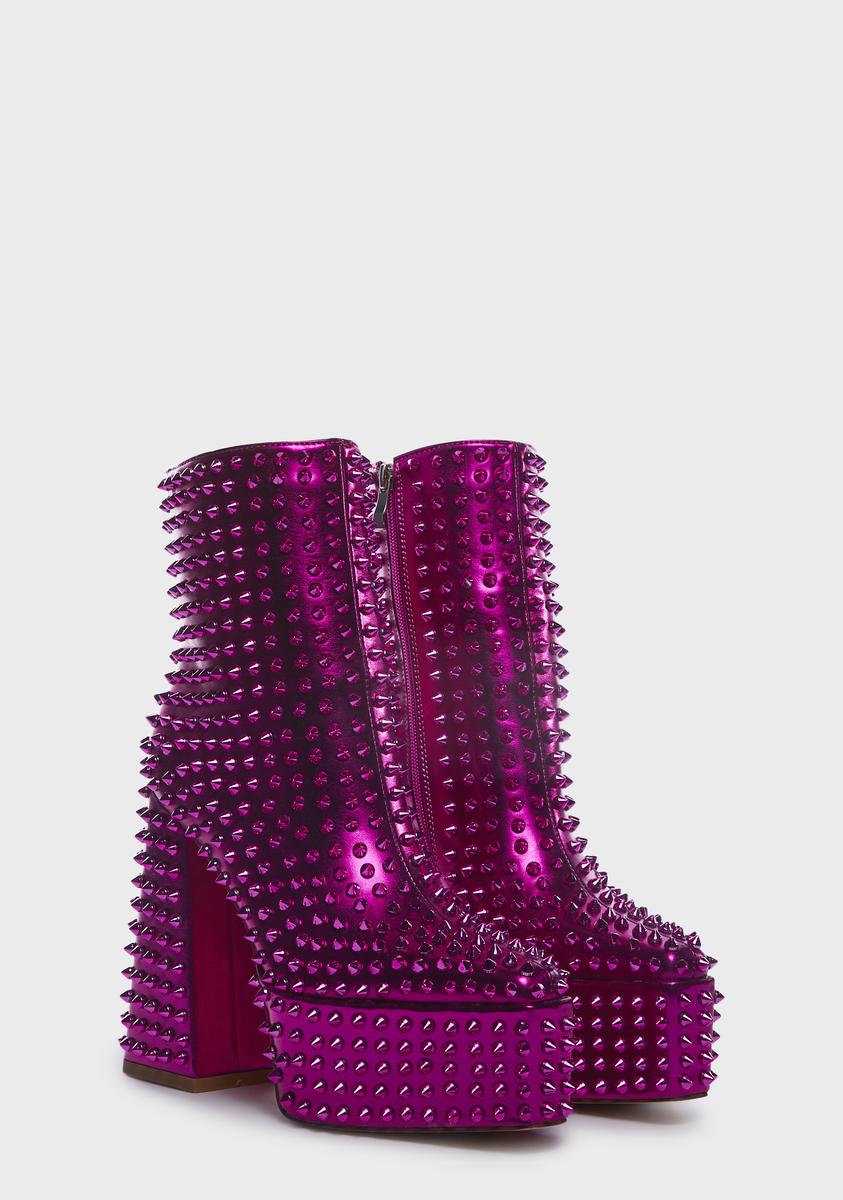 Cora Spiked Platform Boots