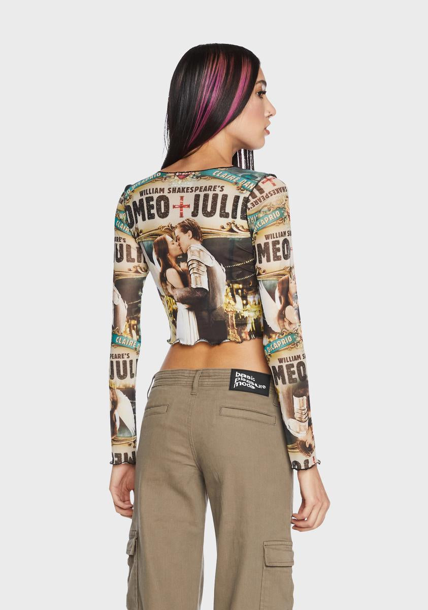 Capulet Mesh Crop Top