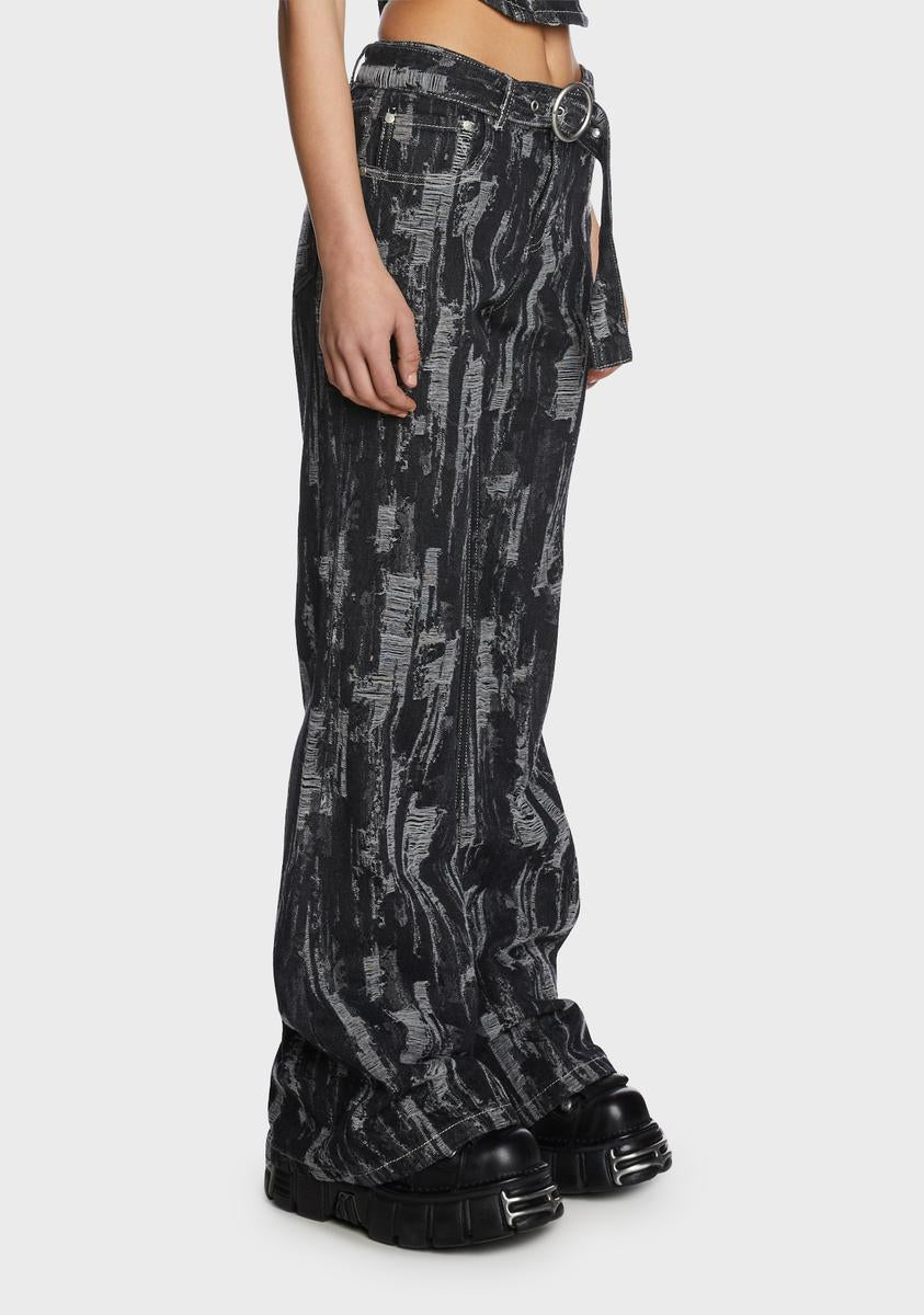 Ruin Flare Jeans