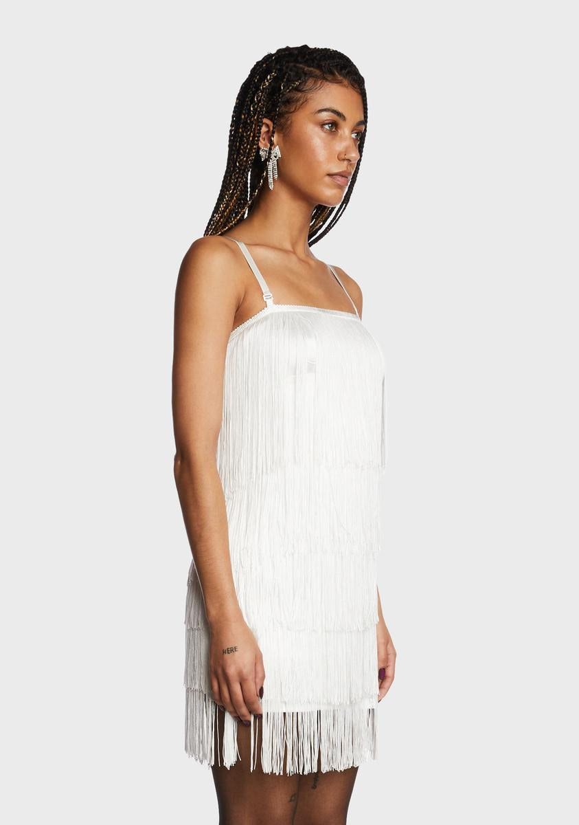 Pure Strut On You Fringe Dress