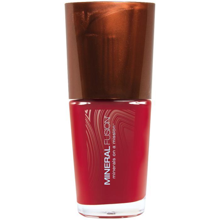 Mineral Fusion - Nail Polish, Crimson Clay, 0.33oz