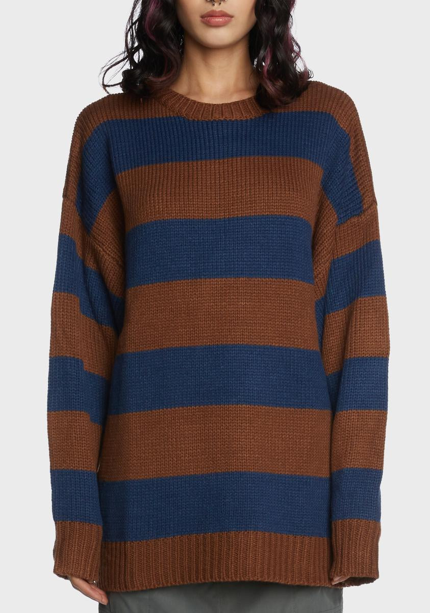 Total Inconvenience Striped Sweater