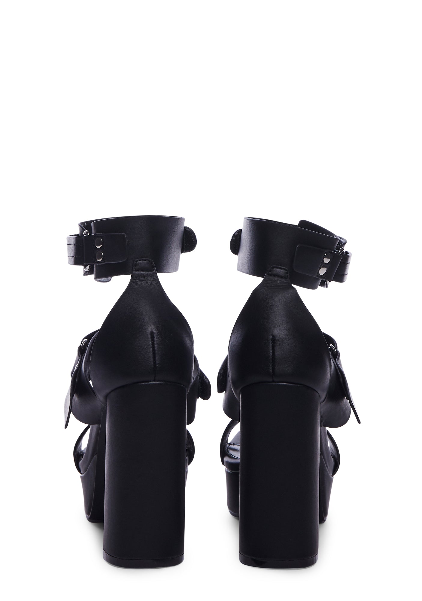 Striking Poses Platform Heels