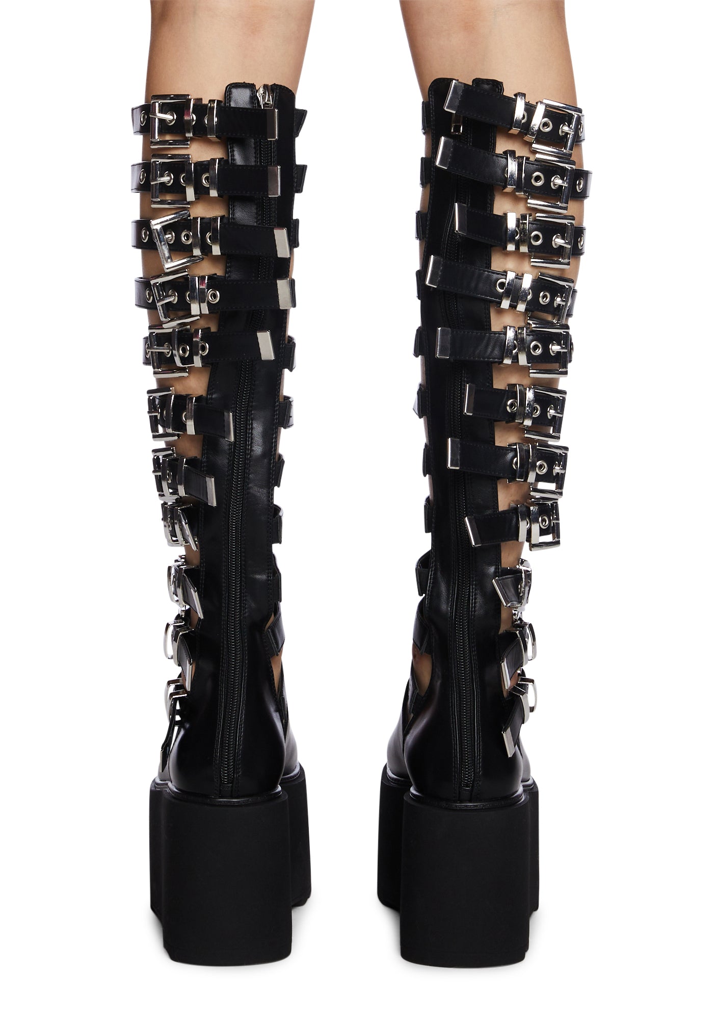 Confinements Strappy Platform Boots