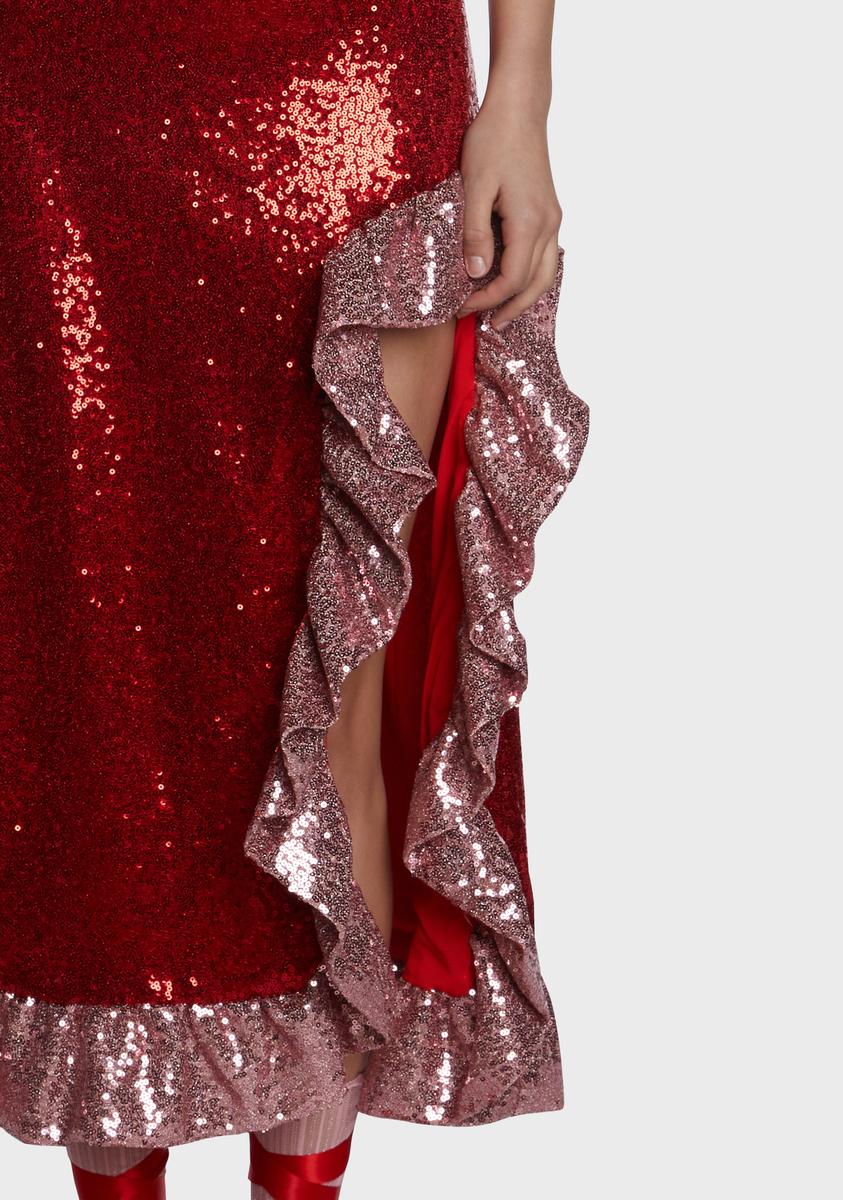 Social Sequin Cami Dress