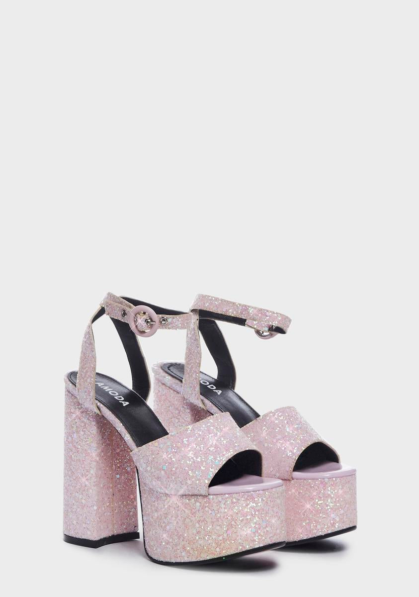 C Me Platform Heels