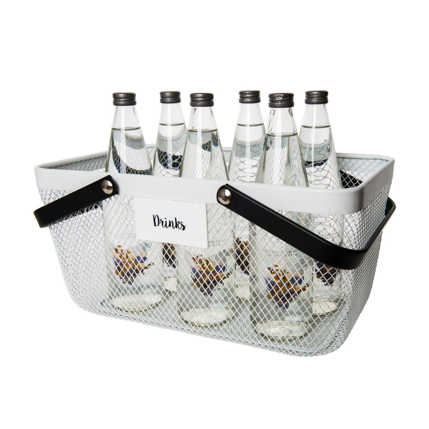 White Large Handy Storage Basket