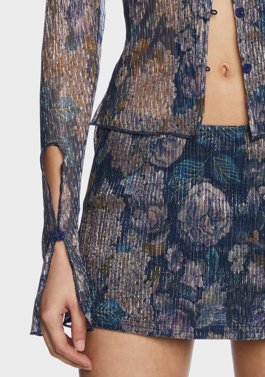 Royal Work Of Art Skirt Set