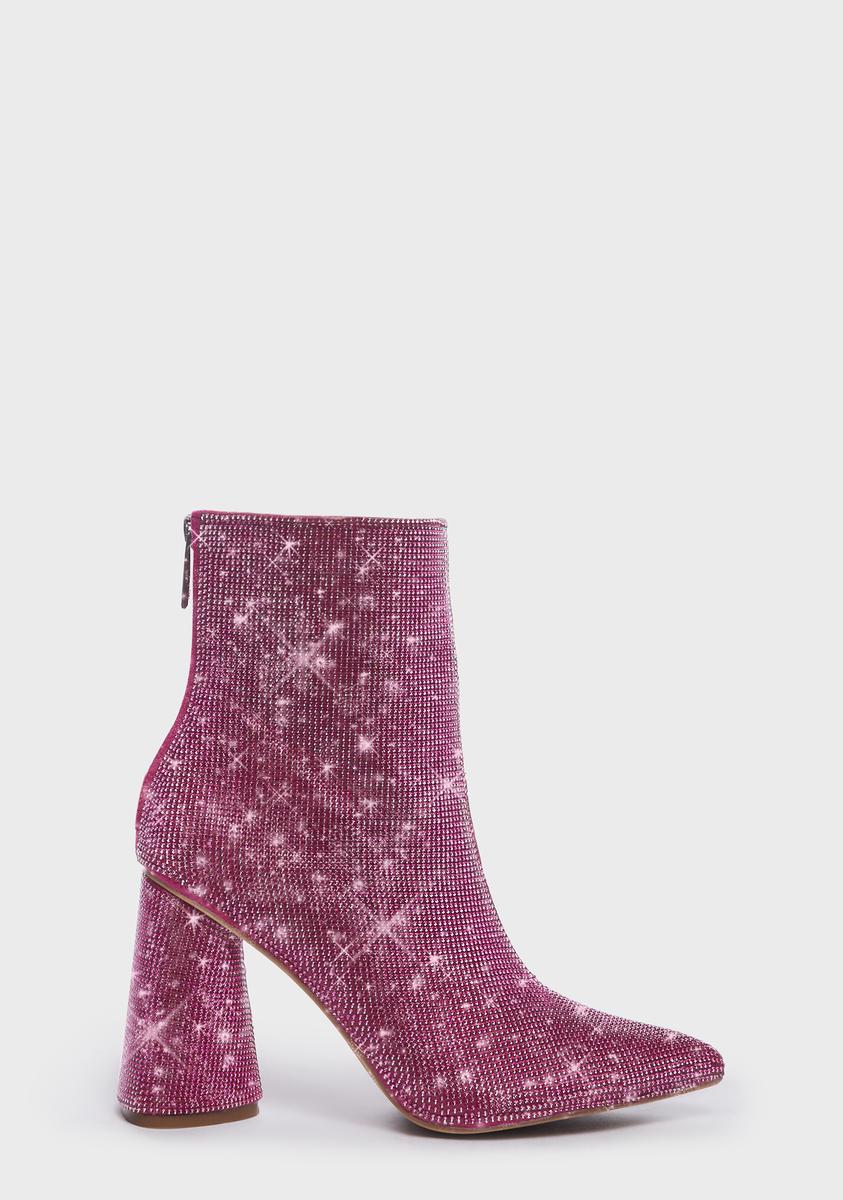 Candy Light My Way Ankle Boots