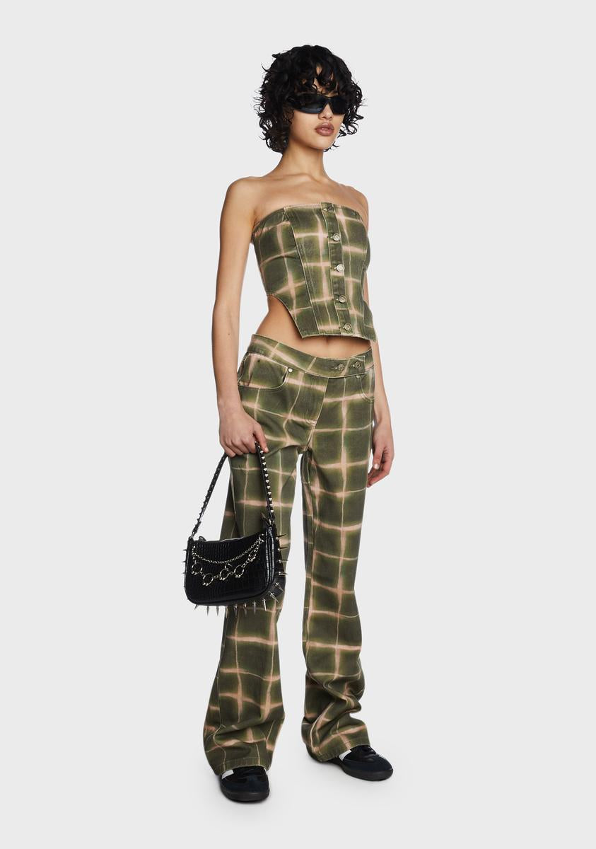 Chief Strapless Top