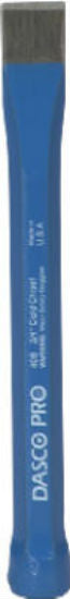 Dasco Pro 408-0 High Carbon Steel Cold Chisel, 3/4" x 7-1/8"