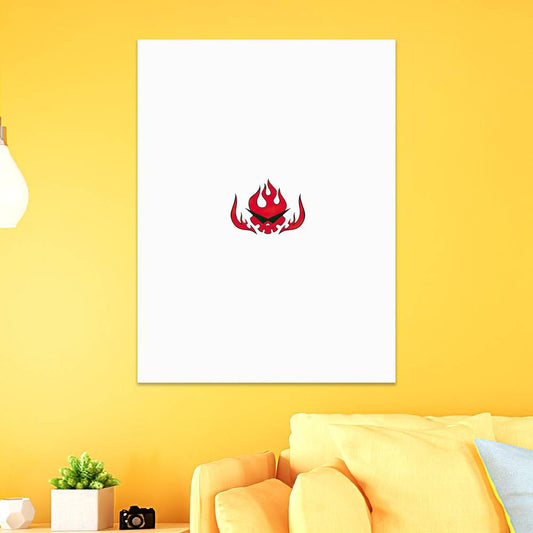 Subtle Weeb Poster Art Wall Poster Sticky Poster Gift for Fans Team Dai Gurren Logo Poster