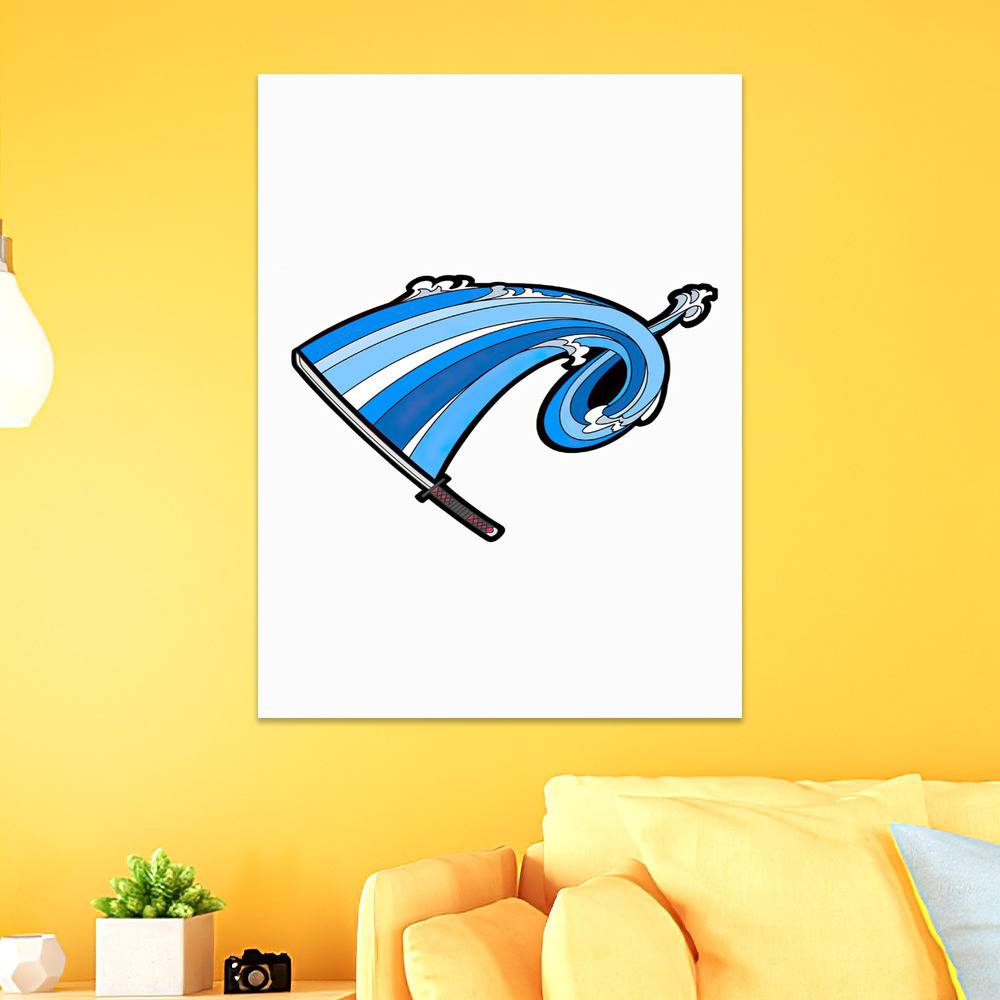 Subtle Weeb Poster Art Wall Poster Sticky Poster Gift for Fans Water Breathing Poster