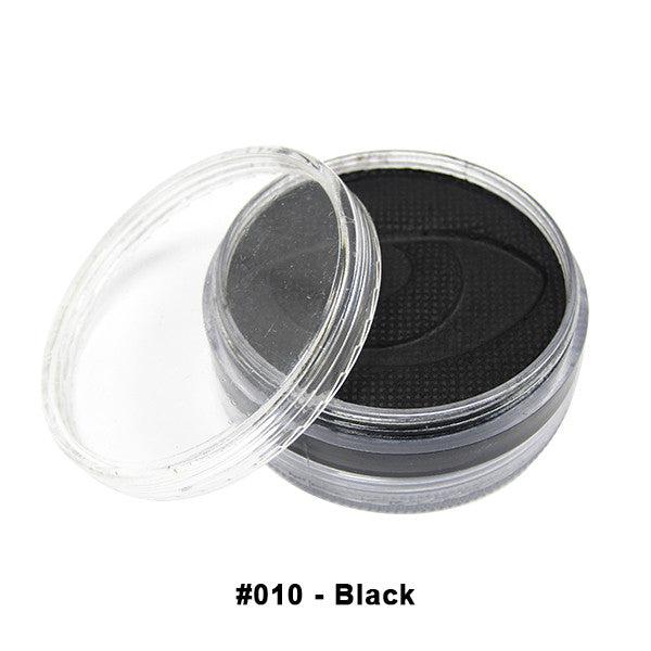 Wolfe FX Hydrocolor Cake - Essential Colors Water Activated Makeup Black #010 (45g)