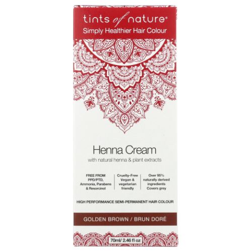 Tints of Nature, Henna Cream, Dark Brown 2.46 Oz