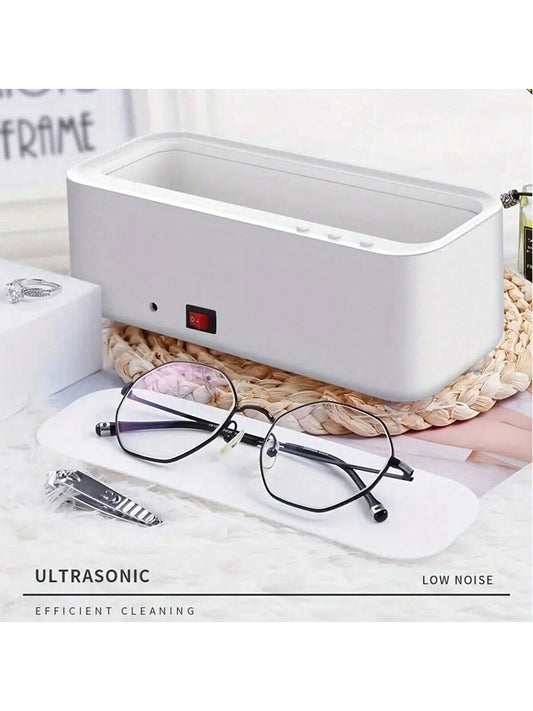 1PC2023 New Ultrasonic Cleaning Machine, USB Plug In Ultrasonic Glasses Cleaning Device, Home Jewelry Beauty Eye Cleaner