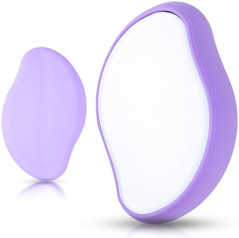 WANOMA Crystal Hair Removal Device - Gentle Crystal Hair Eraser for Women and Men - Experience Painless Leg Hair Eraser and Crystal Hair Remover with Portable Beauty Essential (Purple)