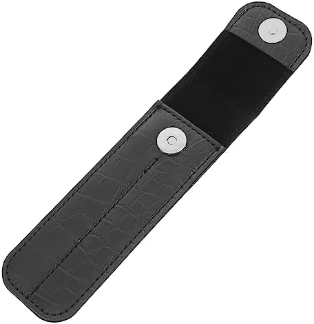 FRCOLOR lash cluster tweezers nail art tools leather travel tweezers nail tools for nail art lash tweezer case magnetic tweezer case for eyelash extensions eyelash tweezers case magnetic