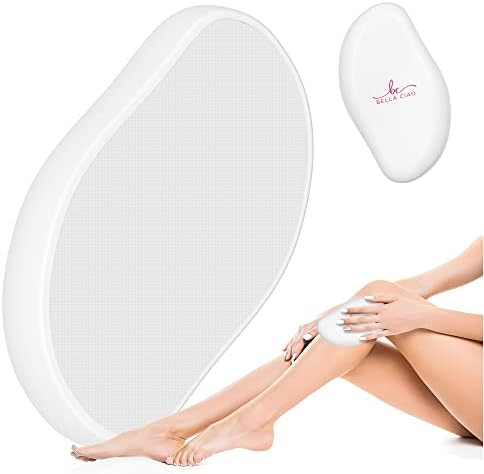 Bella Ciao Buff n’ Bare Crystal Hair Eraser for Women| Reusable Handheld Hair Removal Device for Women | Gentle & Safe Hair Remover and Body Exfoliator | Magic Hair Eraser, Hair Removal for Women