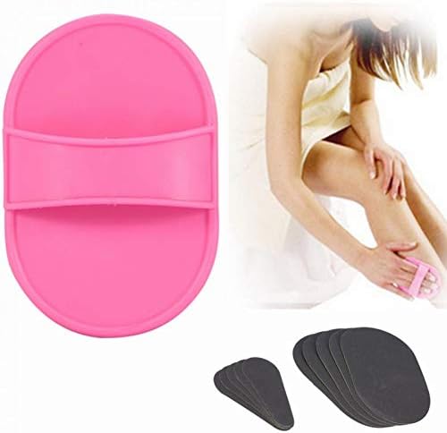 12 Pieces Hair Removal Pads Smooth Away Facial Hair Remover, Body Lip Facial Hair Depilatories for Women Girls, Hair Removal Tool Set for Bikini/Legs/Facial/Armpits/Arm/Body