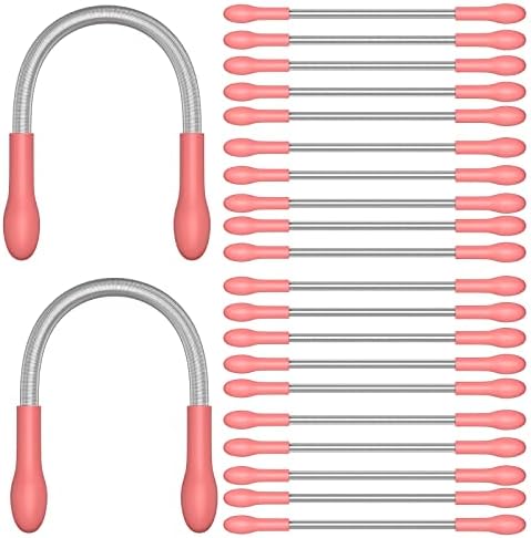 10PCS Facial Hair Remover Spring for Women Face Chin Cheek Mustache Upper Lip Hair Remover Spring Epilator Threading Tool, YEAJOIN