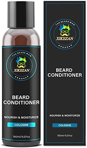 XIKEZAN Beard Conditioner for Men w/Argan & Jojoba Oils Deeply Cleans Smooths Soften & Strengthens,Christmas Stocking Stuffers Father Day Gifts for Men Him Dad Boyfriend Husband